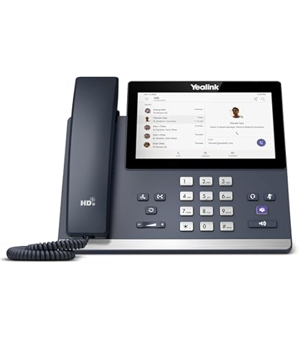 Amazon | Yealink MP54-Teams IP電話機 MP54 Microsoft Teams 