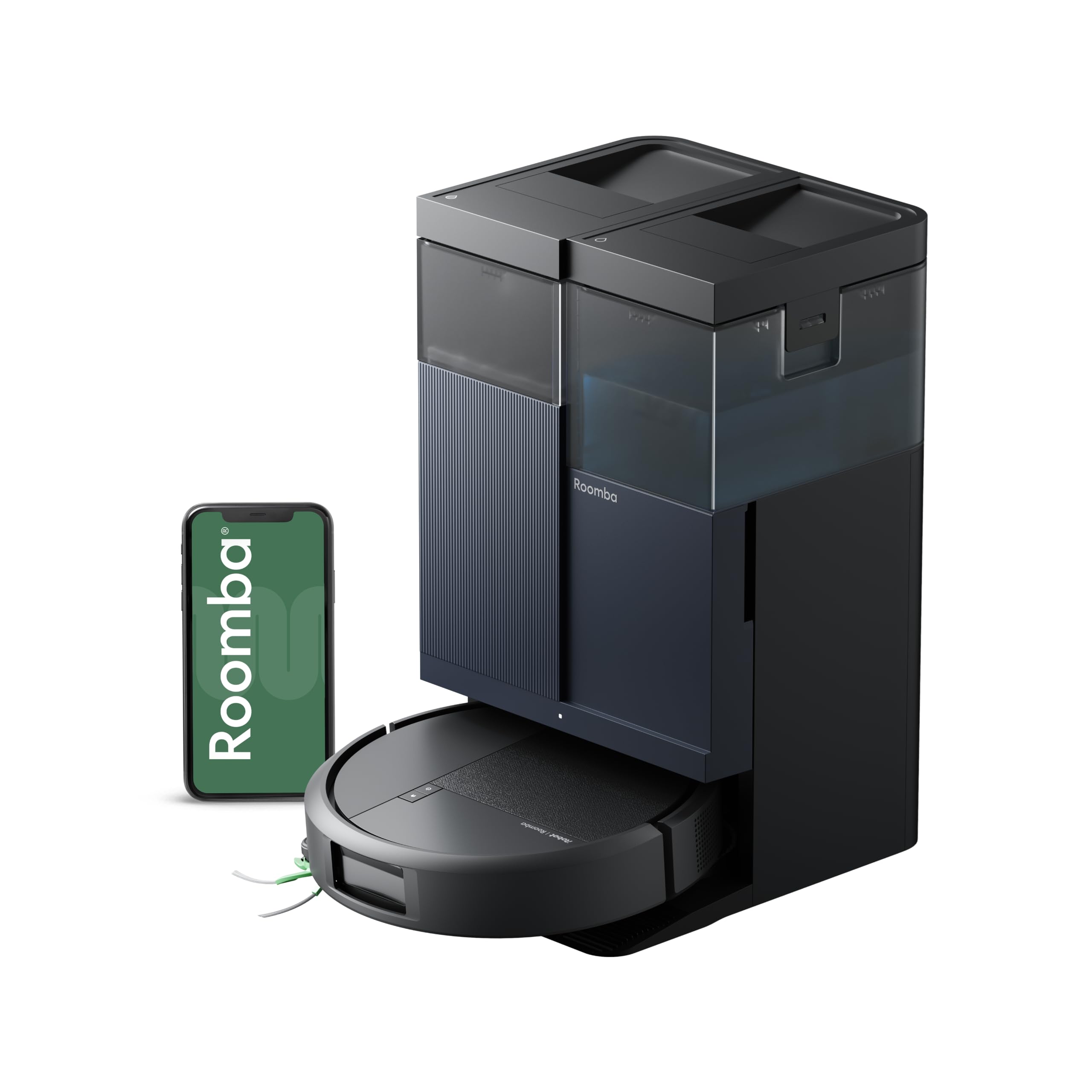 【26年5月発売】ルンバ(Roomba) Plus 415 Combo ロボット + AutoWash™ 充電ステーション アイロボット(iRobot)【水拭き両用/薄型小型/パワフル吸引力20,000Pa/隅まで届く清掃/全自動ステーション/自動ゴ