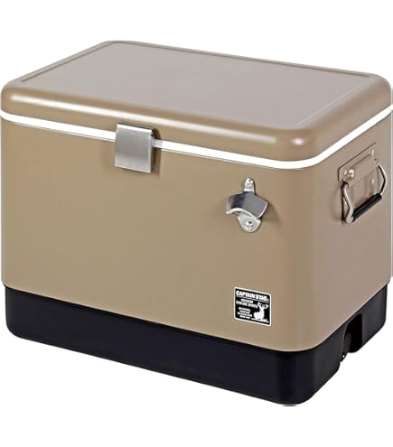 Amazon | トミーバハマ 54クォート (51L) スチールクーラーボックス
