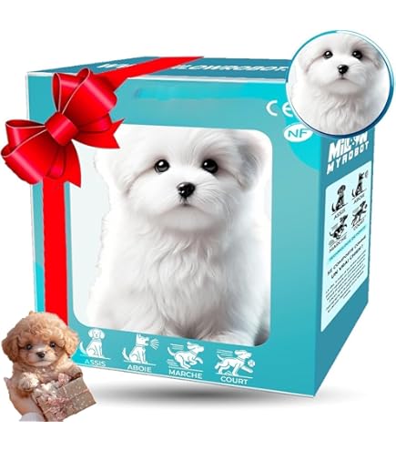 Amazon.co.jp: ロボット犬、2025ニューの子犬、リアルな子犬ウォーク