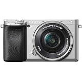 ソニー(SONY) APS-C ミラーレス一眼カメラ α6400 パワーズームレンズキット(同梱レンズ:SELP1650) シルバー ILCE-6400L S