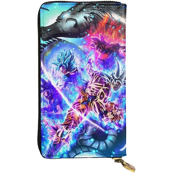ドラゴンボール超ブロリーの孫悟空の 長財布 ドラゴンボール超 本革ラウンド長財布【3次受注：2020年1月発送