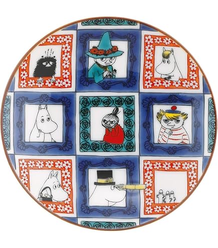Amazon.co.jp: サザエさん展 50周年記念 限定 お茶碗 豆皿 九谷焼