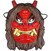 なまはげ　飾り用お面？ 楽天市場】【民芸品お面】 なまはげ（赤色） なまはげお面 ※個