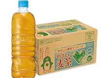 サントリー お茶 GREEN DA・KA・RA（グリーンダカラ） やさしい麦茶 ラベルレス 680ml 24本