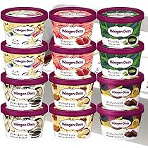Amazon | 【ハーゲンダッツ】アイス8種フレーバー クリスピーサンド 4