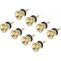 Amazon | uxcell ギターストラップボタン ギターネックストラップ