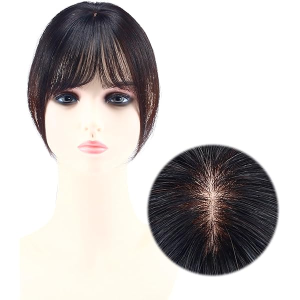 Amazon.co.jp: YOYO 部分ウィッグ 人毛 総手植え 100%レミーヘア