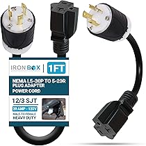 ケーブルアダプター E257089 XL520P-A L5-30P 海外品 ケーブルアダプター E257089 XL520P-A L5-30P 海外品