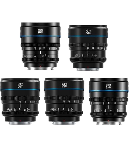 Amazon.co.jp: SIRUI Night Walker T1.2シネマレンズセット, 24mm