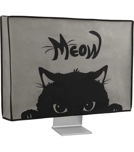 Amazon | kwmobile Apple Studio Display対応 モニターカバー - PC