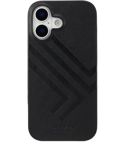 Amazon.co.jp: [LANVIN COLLECTION ] iPhone 17用 スマホケース 手帳型