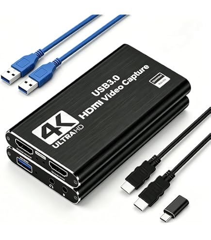 Amazon.co.jp: 【2026最新】キャプチャーボード 対応 4K HDMI