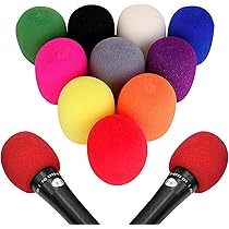 Amazon | Kemxing マイクカバー 8個入り 非使い捨て マイクスポンジ