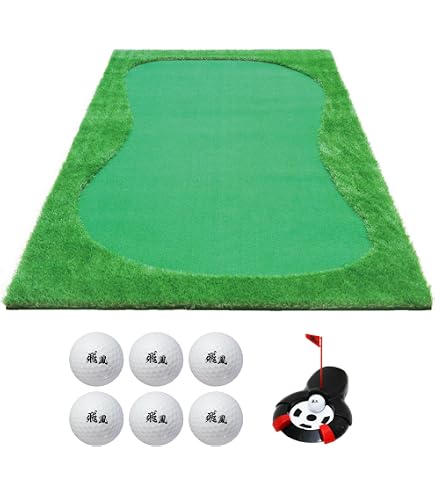 Amazon.co.jp: パターマット 大型 ゴルフパッティンググリーン パター