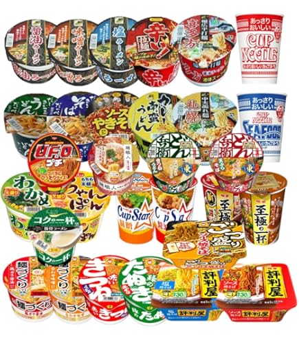 ♡♡食品いっぱいセット♡♡　おやつ　カップ麺　カップスープ　など Amazon.co.jp: 日清食品 カップヌードル カップ麺 12種類12食