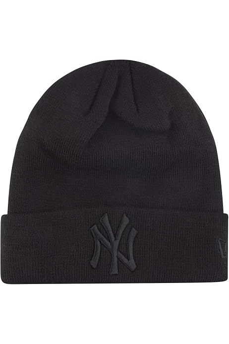 New York Yankees Black Beanie Hat - MLB 