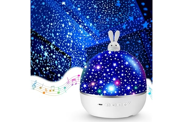 kufire プラネタリウム 家庭用 【22種類投影 & Bluetoothスピーカー】 誕生日プレゼント 女性 人気 クリスマス ドリームスイッチ 出産祝い 光るおもちゃ【多色変換 リモコン付きの充電式】ナイトライト ルームライト オルゴール【明るさ調整 & オフタイマー & 音量調整】間接照明 睡眠グッズ かんせつ照明 おしゃれ 授乳ライト、結婚祝い/新築祝い/出産祝い 誕生日贈り物