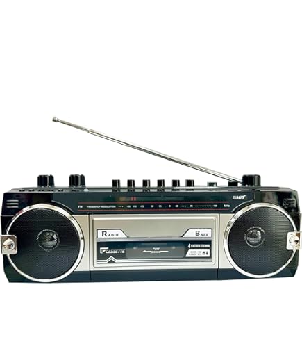 Amazon.co.jp: Studebaker Portable Retro Home Audio Stereo AM/FM