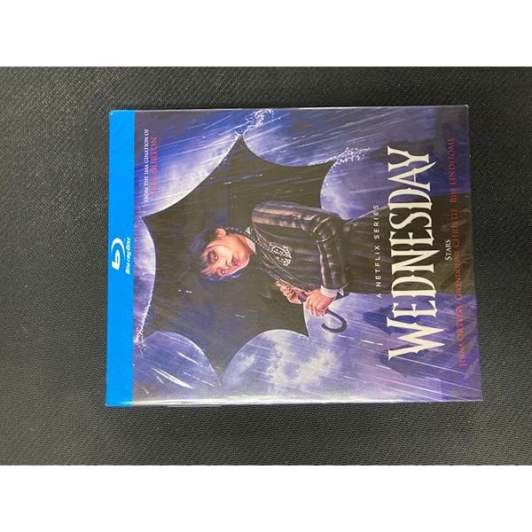 【国内版/新品】ウェンズデー シーズン1 Blu-rayコンプリート・ボックス ウェンズデー(シーズン1)ブルーレイコンプリート・ボックス(2枚