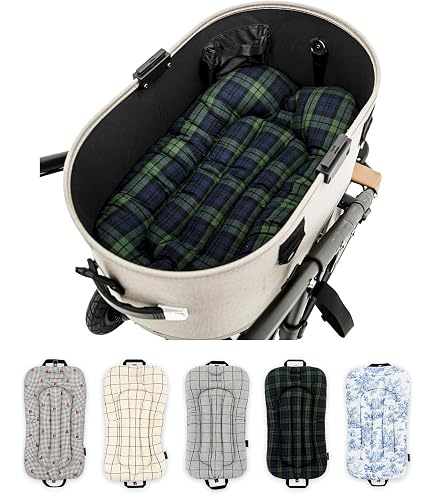 HARRYS PET チェック柄 クッション4点セット Amazon.co.jp: ペットカート用 あごのせクッション コンフォーター