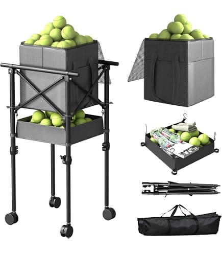 Prince PL055 Tennis Ball Basket, Compact Type : Amazon.sg