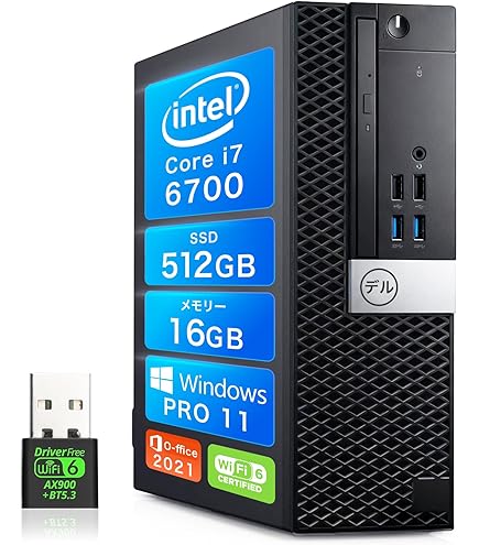 Amazon.co.jp: 【整備済み品】デル デスクトップパソコン Dell