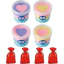 Amazon.co.jp: 【 ふわふわ わたがし 】 ハートわたがし 4個 ギフト袋