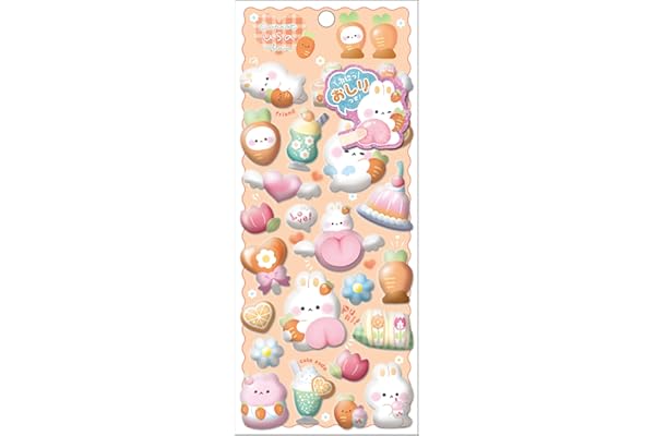 クーリア シール スペシャルもっちもちシール キャロットうさちゃん 01196