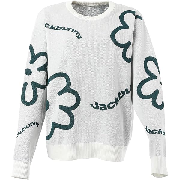 Amazon | [ジャックバニー] レディース クルーネック ニットプル