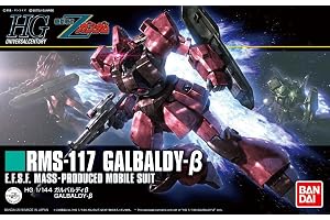 HGUC 機動戦士Zガンダム ガルバルディβ 1/144スケール 色分け済みプラモデル