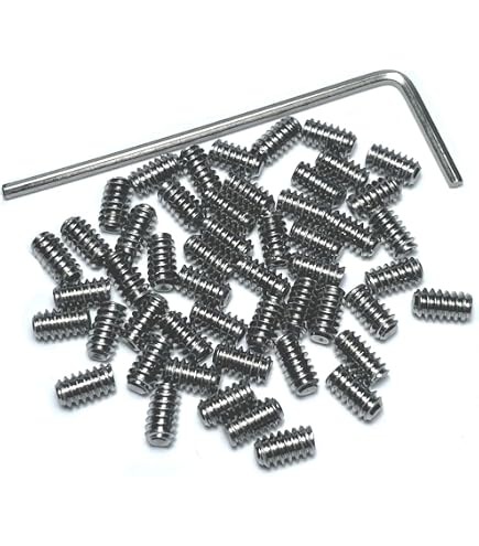 Amazon.co.jp: DGBRSM 25個 6-32 x 1/4インチ ステンレススチール