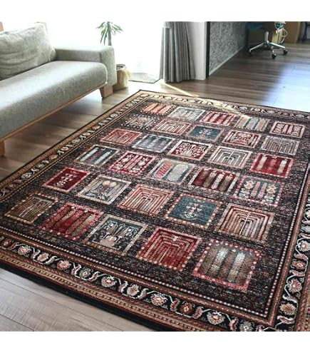 Amazon | ラグ 約3畳 200×250 cm 絨毯 ウール カーペット 北欧 モダン 