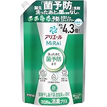 アリエール MiRAi 洗濯洗剤 漂白剤級の消臭プラス つめかえ 640g 洗濯洗剤 MiRAi 漂白剤級の洗浄プラス / アリエール(洗濯用洗剤