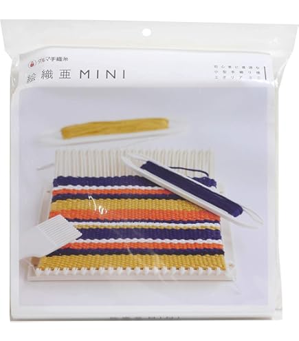 Amazon | Clover 手芸用品 ミニ織り 幅約13cm×長さ約13cm 57-968