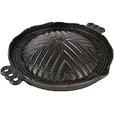 TENPOS 中部コーポレーション トキワ 鉄 ジンギスカン鍋 29cm 丸型(穴無)CR-17