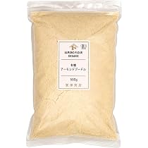 Amazon | プレミアム アーモンドプードル 1kg 全粒 外皮有 化学農薬不