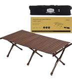 Amazon | Hilander(ハイランダー) ウッドロールトップテーブルLight 90
