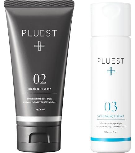 Amazon.co.jp: PLUEST 2点セット ブラックジェリーウォッシュ マンナン