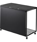 Amazon｜山崎実業(Yamazaki) 蓋付き 目隠し 分別 ダストワゴン 45L 3