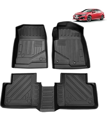 Amazon | シビック TYPE-R FL5 フロアマット トランクマット 防水 3D