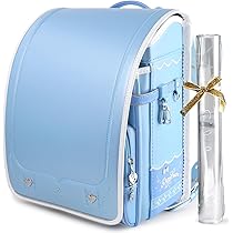 新品】大人気 女の子ランドセル ネックレスモデル ネイビー 6年保証