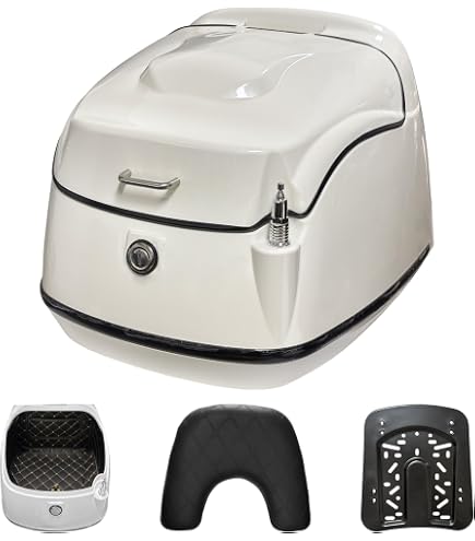 Amazon | バイク用リアボックス 48L 着脱可能式 大容量 取付ベース付