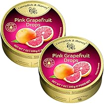 キャンディ缶 ６個セット ENGLAND セットでの販売です♫ Amazon | カベンディッシュ＆ハーベイ ピンクグレープフルーツ