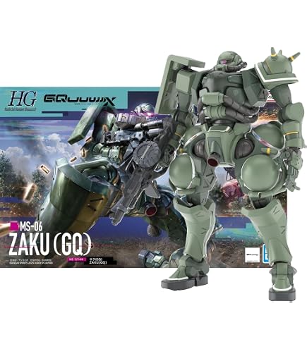 Amazon | GQuuuuuuX(ジークアクス) HG ザク 1/144スケール 色分け済み