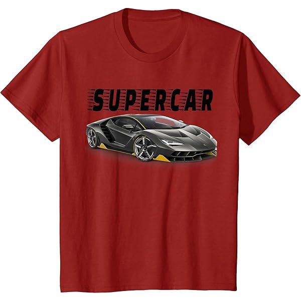 Amazon | 美しいエキゾチックなスーパーカーTシャツ、スポーツカー愛好