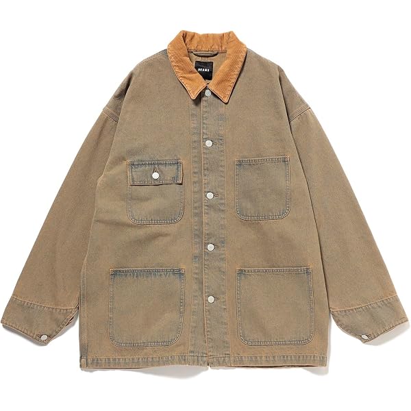 Amazon | [ビームス] ブルゾン ガーメントダイ フーデッド ブルゾン
