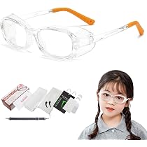 花粉　防止　メガネ 子供 花粉症 メガネ 3-14歳　ドライアイ　緩和　紫外線 Amazon.co.jp: [GOKEI] 花粉防止メガネ 子供用 ドライアイ緩和 曇ら