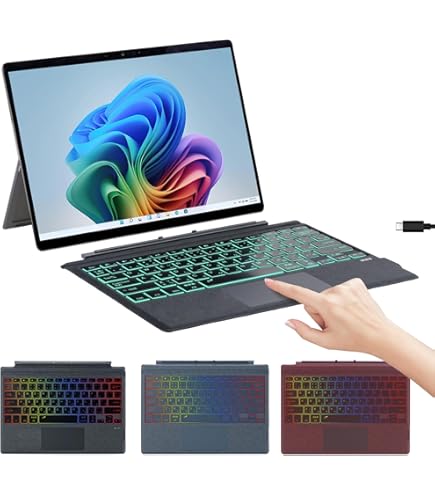 Amazon.co.jp: マイクロソフト Surface Pro タイプカバー プラチナ FFP