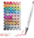 ohuhu アートマーカー 細字、筆 120色121本 honoluluB Amazon | Ohuhu マーカーペン 120色121本 パステル 太細両端